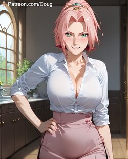 Sakura Haruno from Naruto hentai [AI Generated]