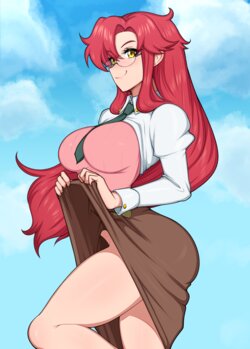 [Afrobull] Ms. Yomako (Gurren Lagann)