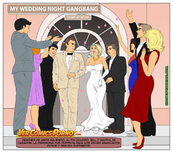 [HotWifeComics] My Wedding Night Gangbang [Spanish] [c1b3r3y3]