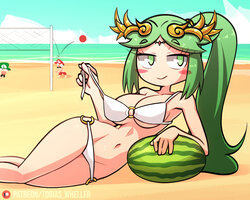 [Tobias Wheller] Palutena at the Beach (Super Smash Bros.)