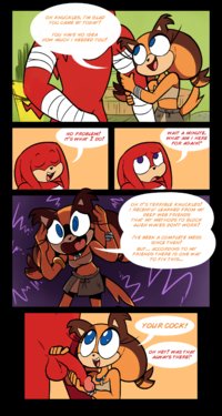 [Misconamour] Sticks & Knuckles (Sonic The Hedgehog)