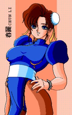 [D-ten] Chun Li CG Library 1and2 (Street Fighter)