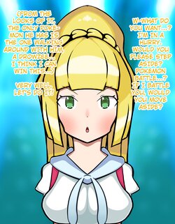 [Nu] Lillie hyottoko fera +a (lillie’s funnel mouth blowjob +a) [English] [Kuraudo]