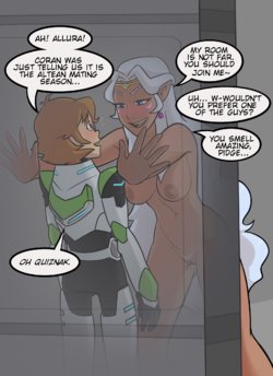 [Relatedguy] Allura in heat (Voltron: Legendary Defender)