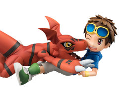 Digimon Tamers G.E.M. Series Matsuda Takato & Guilmon [bigbadtoystore.com]