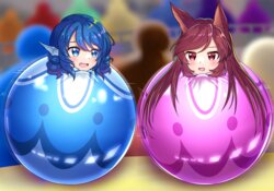 [shiirulu](FANBOX) Wakasagihime Imaizumi Kagerou Pyon-Pyon Balloon