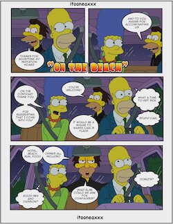 On the Beach (The Simpsons) ItooneaXxX - english