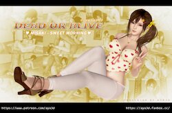 [AYA3D] Misaki - Sweet Morning (Dead or Alive)