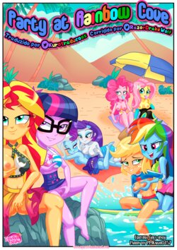 [Palcomix] Party at Rainbow Cove (MLP) - Pt-Br