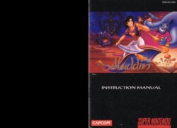 Disney SNES Manuals: Aladdin, Beauty And Beast, Jungle Book, Lion King, And Pinocchio