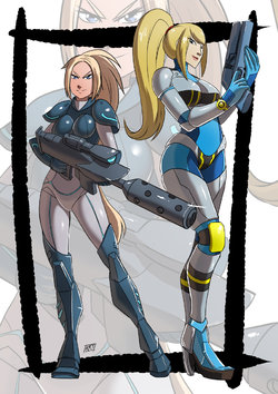 [Kukuruyo] Samus and Tails (Metroid) [Ongoing]