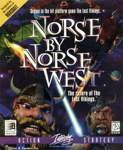 [DOS] Norse by Norse West - The Return of the Lost Vikings Manual (English)