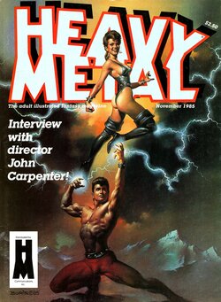 Heavy Metal November 1985