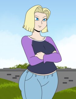 [ComicalWeapon] Caked Up - Android 18