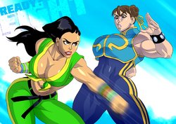 [VanBrand] Laura Matsuda vs Chun-Li (Street Fighter V)