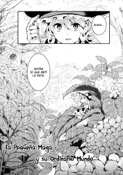 (KoiMari5) [Vivit Gray (Shinoasa)] Mahoutsukai to Futsuu no Sekai | La Pequeña Maga y su Ordinario Mundo (Touhou Project) [Spanish] {Paty Scans}