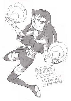 [Union Of The Snake (Shinda Mane)] Psychosomatic Counterfeit Ex: Blackfire (Teen Titans)