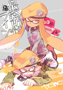 [tcnc (Serizawa Nae)] Saishu Bouei Line (Splatoon) [Digital]