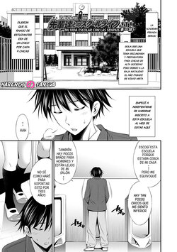 [Sabashi Renya] Senpai-tachi to no Gakuen Seikatsu chap.1| Mi vida escolar con las senpais cap.1 [Spanish] [Decensored] [Harenchi no Fansub]