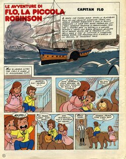 Le avventure di Flo, La Piccola Robinson - Capitan Flo