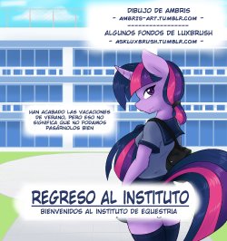 (Ambris) Regreso al Instituto  (MLP:FiM)