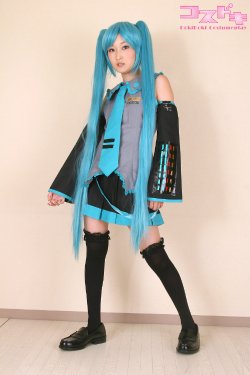 [Cosdoki] Miku Hatsune Cosplay pics - Ayaka Fujiki