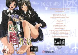 (C78) [MARUTA-DOJO (MARUTA)] Kimi wa Docchi ni Fumaretai? (Amagami) [English] =LWB=