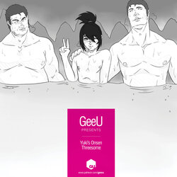 GeeU Presents - Yuki's Onsen Threesome - (Part 1-4)