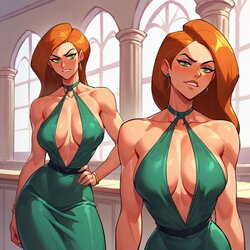 [AI Generated] Kim Possible - Dress (Poosan)