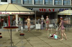 Artist Lynortis Meat Displayed