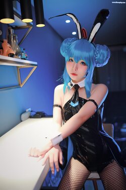 [yuuhui玉汇] 初音黑兔 Miku Black Bunny