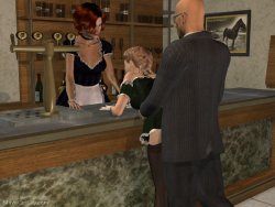 Artist Lynotis Bar Maid Service 3d