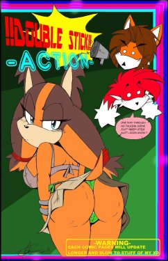 [akatsukishiranui-fox] Double Stick Action