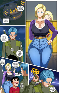 [PinkPawg] Android 18 and Trunks (Dragon Ball super)