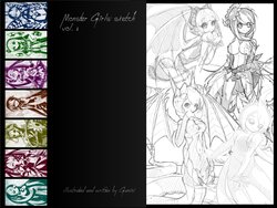[Siluman Soft] Monster Girl Sketch Vol.01