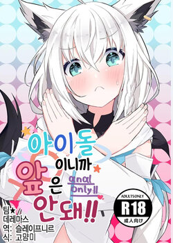 [Hachimiyatei (Hachimiya)] Idol dakara Mae wa Dame!! | 아이돌이니까 앞은 안돼!! (Hololive) [Korean] [팀☆데레마스] [Digital]