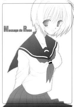 [TAKANAEDOKO] Message de Rose