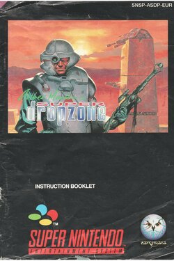 Archer MacLean's Super Dropzone (1994) - SNES Manual