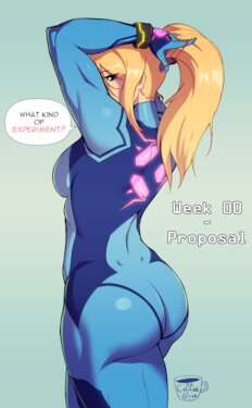 [CoffeeSlice] Samus Pregnancy Log (Metroid) [English]