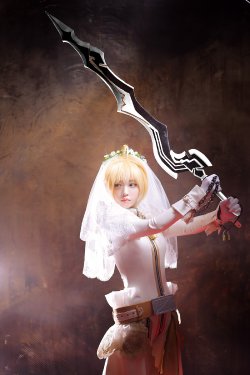 [Tomia] Saber (Bride) - Fate/EXTRA CCC (2015.07.17)