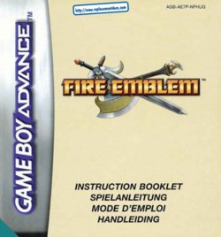 Fire Emblem (Game Boy Advance) Game Manual