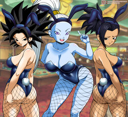 [Fran Fuentes] Casino Bunny Hoes (Dragon Ball Super)