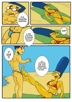 [The Fear (Tzinnxt)] Beach Fun (The Simpsons) [Portuguese-BR]