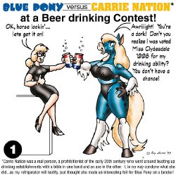 [Big Horse] Blue Pony Versus Carrie Nation