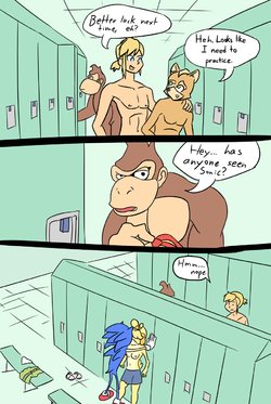 [Loshon] The Locker Room (Sonic The Hedgehog, Animal Crossing)