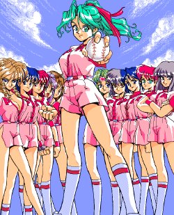 [GREAT]  ( Wrestle Angels Baseball ) Doki Doki Pretty League 1+2+3+4+5+6