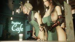 [ZMSFM] Cloud & Tifa - Milkmeme (Final Fantasy VII)