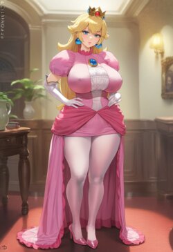 [Luviagelita Edelfelt] Princess Peach (Patreon) [AI Generated]