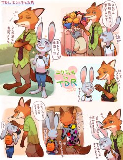 Nick x Judy in TDR (Zootopia)