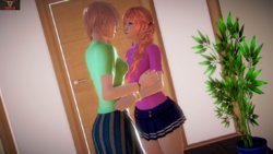 [IconOfSin] Lightning & Serah's Shower Fun